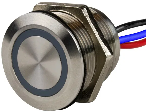 403060-1 – SEA DOG Push Button Switch, On/ Off/ Dimming/ Brightening Switch 1.5 Ampere 12/24 Volt DC IP67 Waterproof ...